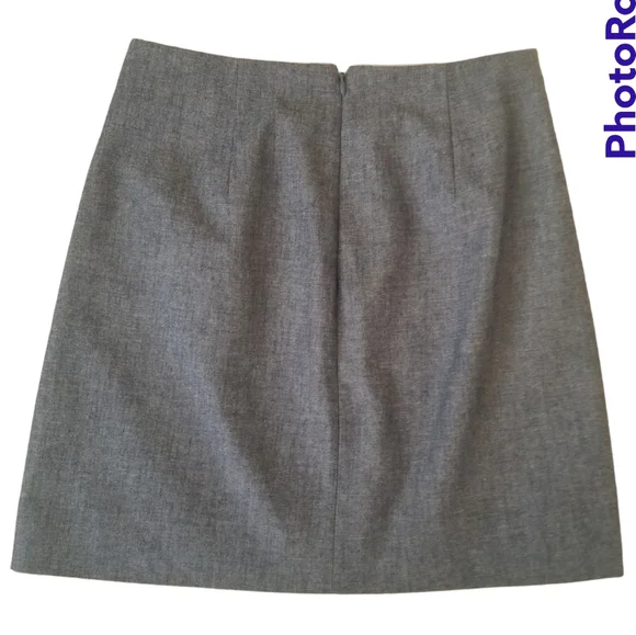 J. CREW Chambray Skirt w/Scalloped Detail | SZ 00 - Picture 4 of 10